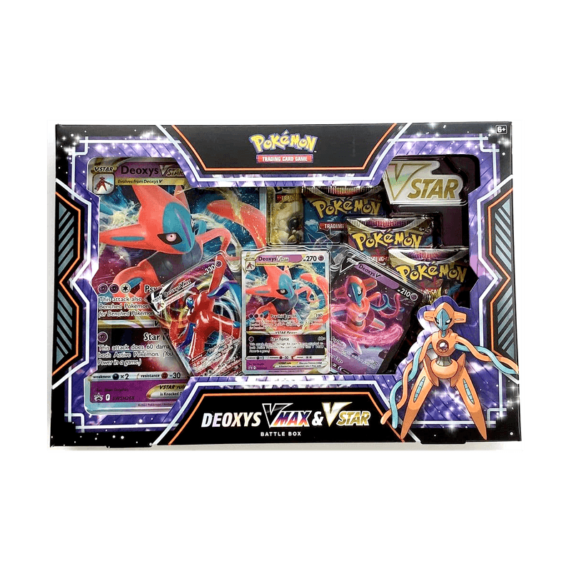 Box Pokemon Coleção de Batalha Zeraora Vmax e V-Astro Copag